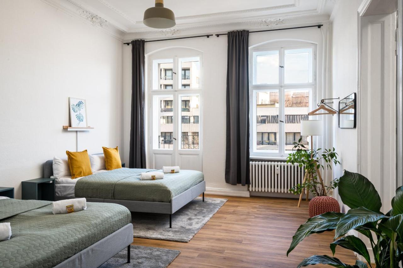 Riesiges Apartment Nahe Kudamm Sehr Schoner Altbau 123M2 Gross 12 Gaste Berlim Exterior foto